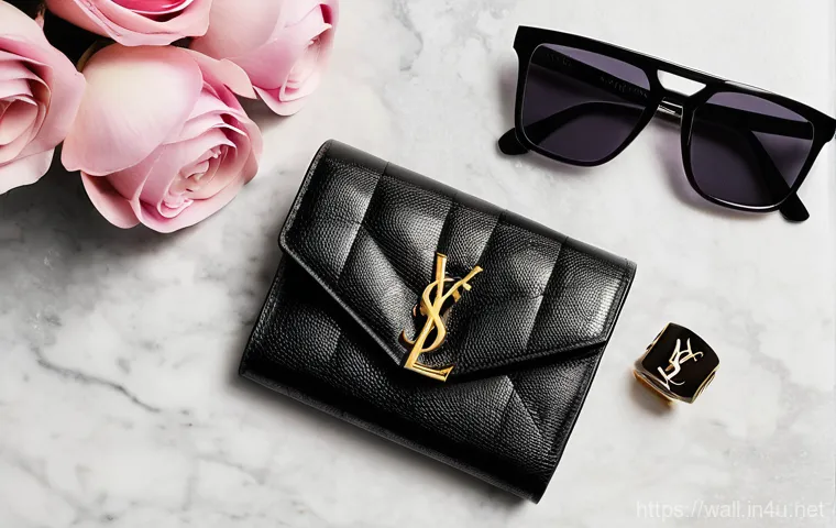 발렌티노 락스터드와 생로랑 모노그램 지갑 비교 - **Prompt for Saint Laurent Monogram Wallet:**
"An elegant woman in her late 30s or early 40s gen... 발렌티노 락스터드와 생로랑 모노그램 지갑 비교 - **Prompt for Saint Laurent Monogram Wallet:**
"An elegant woman in her late 30s or early 40s gen...